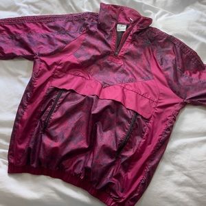 Adidas quarter zip windbreaker/rain jacket